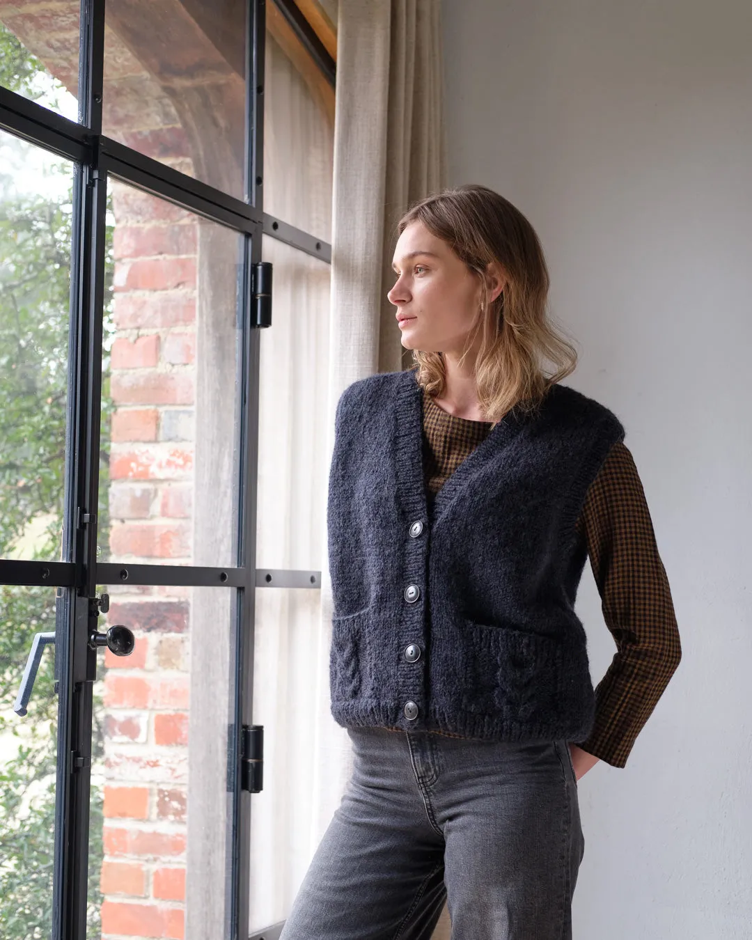 Mira Knitted Waistcoat