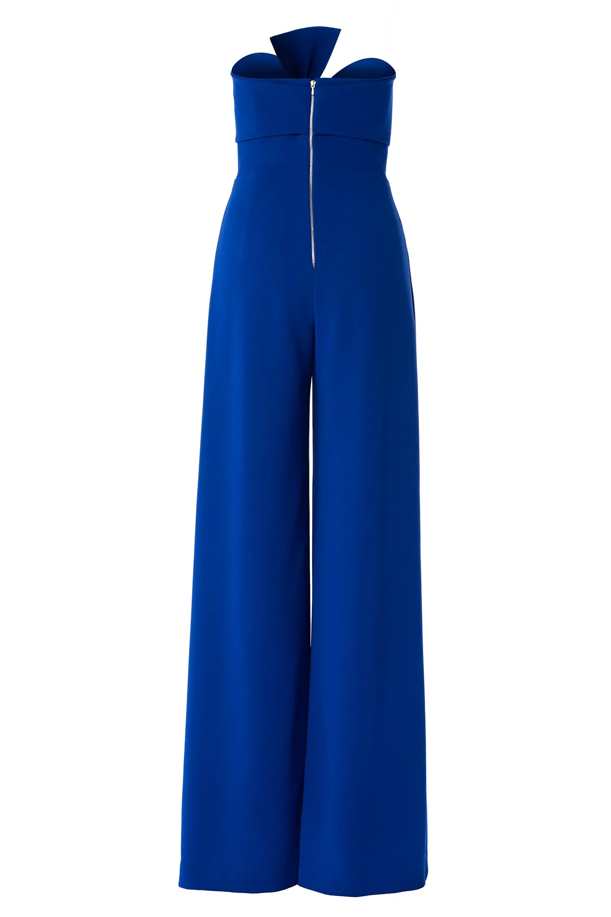 STRAPLESS BOW JUMPSUIT