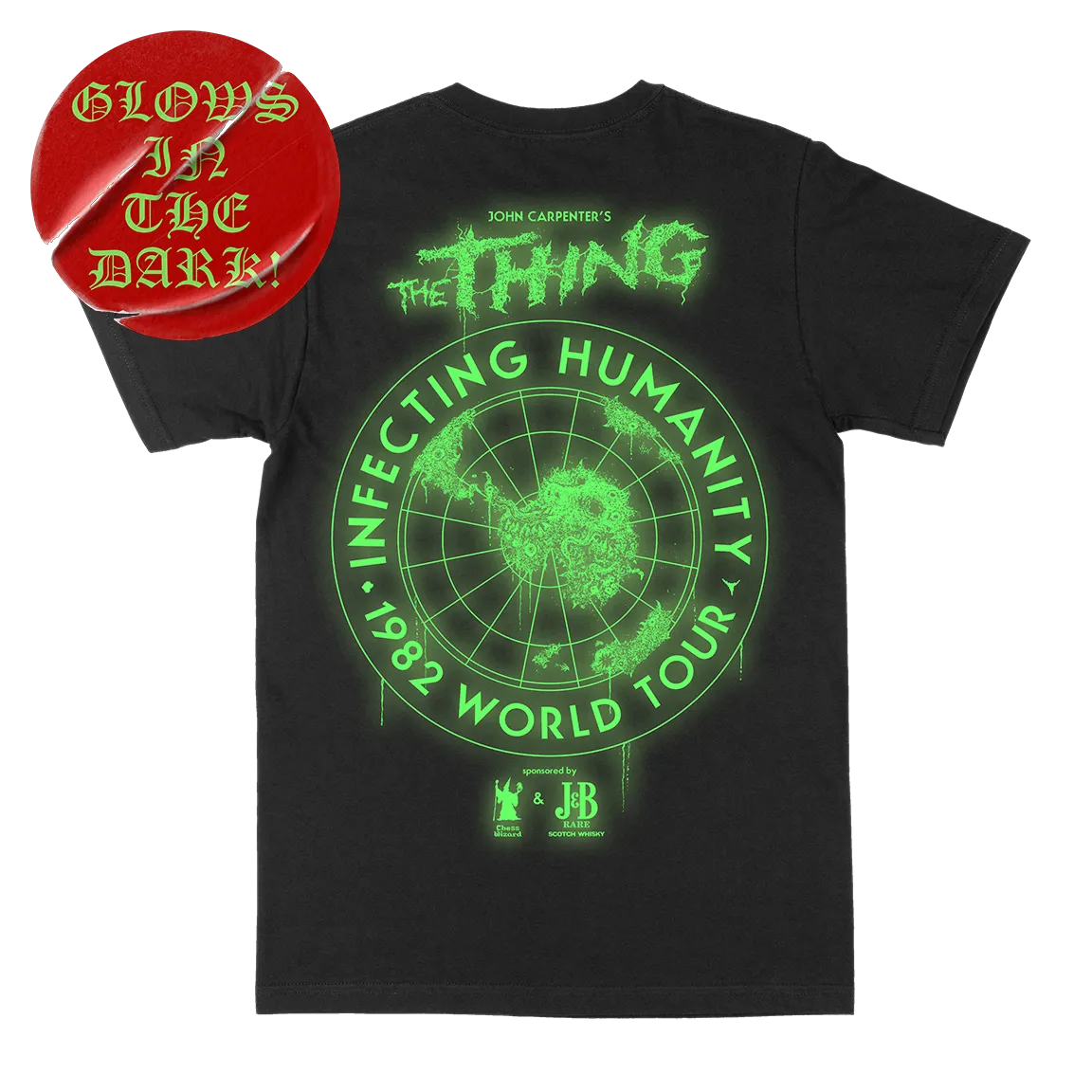 VBERKVLT "The Thing" Black T-Shirt